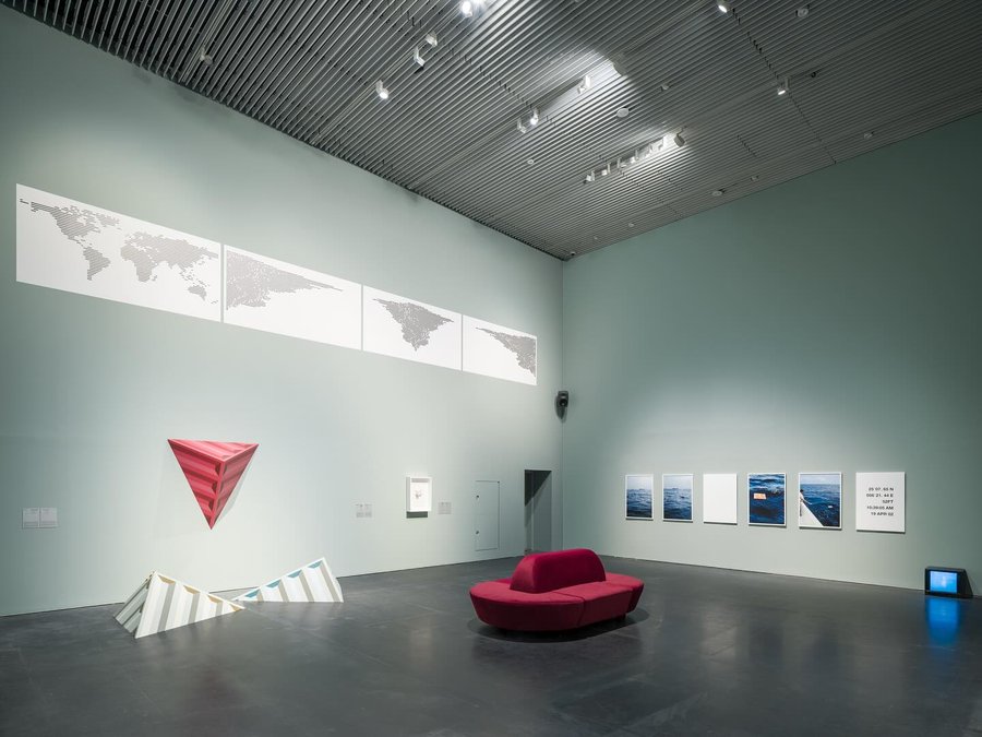 Global Positioning System exhibition, Jameel Arts Centre, installation view